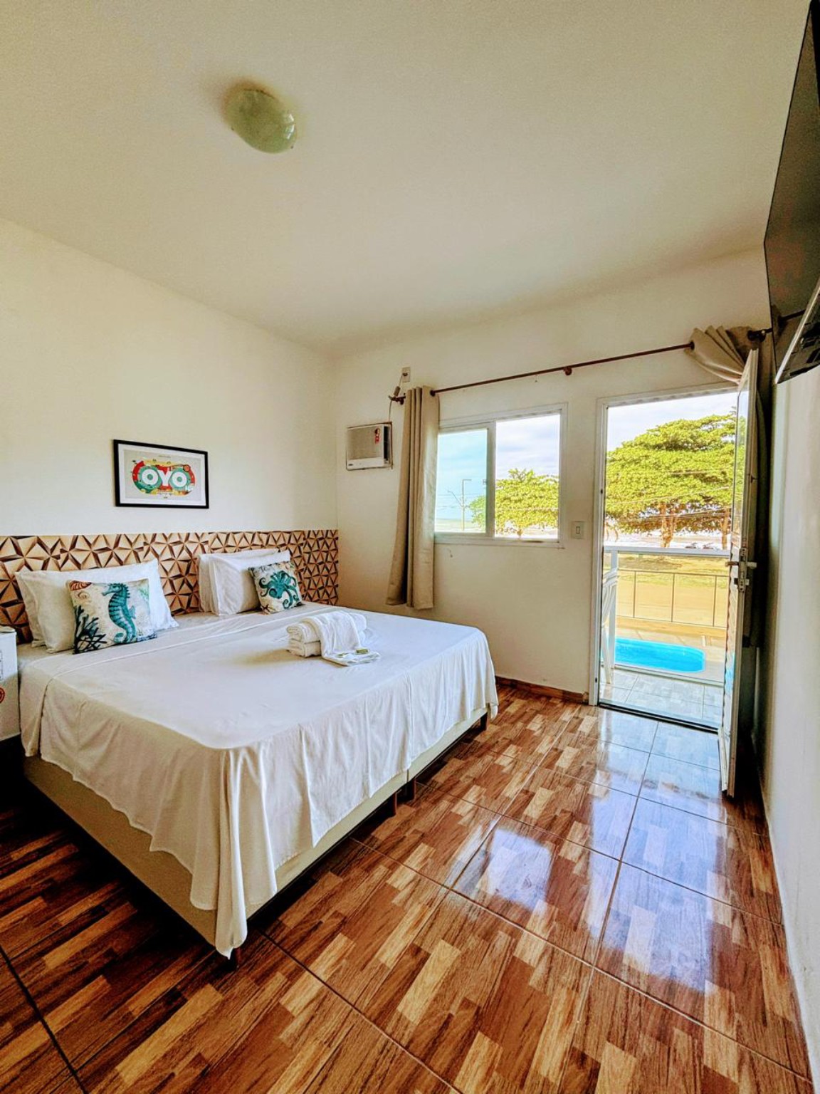 Quarto Duplo com Varanda
